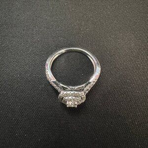 Engagement Ring 3/8 Carat 10k White Gold